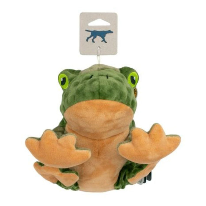 Tall Tails Animated Frog Plush Dog Toy