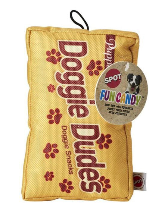 Spot Fun Candy Dog Toy Doggie Dudes, 1ea/7 in