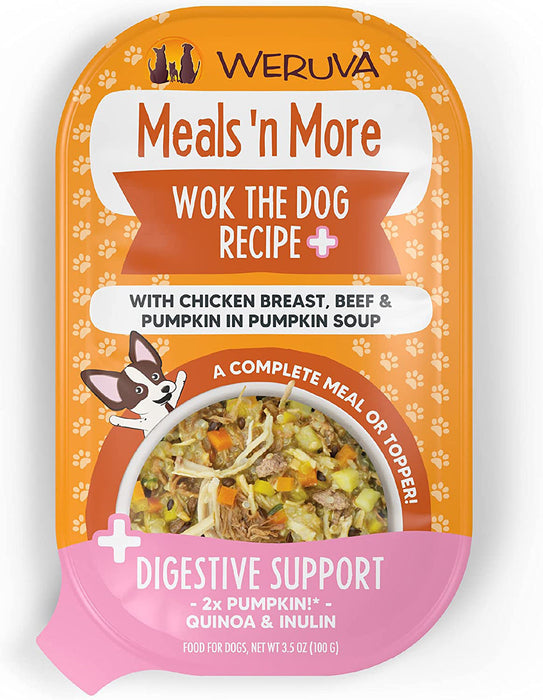 Weruva Dog Meals N More Wok The Dog Cup 3oz. (Case of 12)