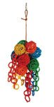 A and E Cages Happy Beaks Vine Foraging Balls Bird Toy MD - Petsplace.store