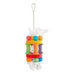 A and E Cages Happy Beaks Whiffle Ball in Solitude Bird Toy 3.5in x 3.5in x 10in - Petsplace.store