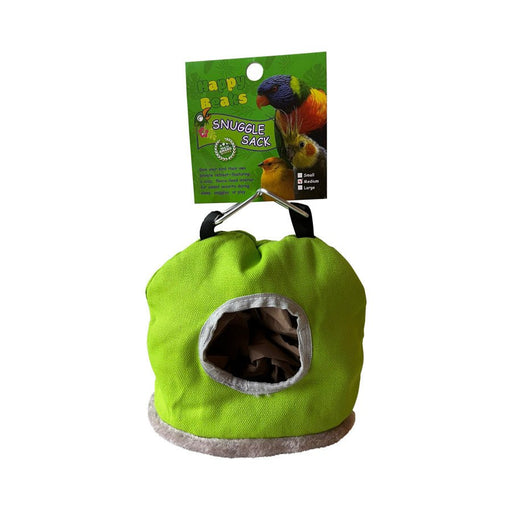 A & E Cages Happy Beaks Snuggle Sack Bird Hut Assorted 1ea/MD - Petsplace.store