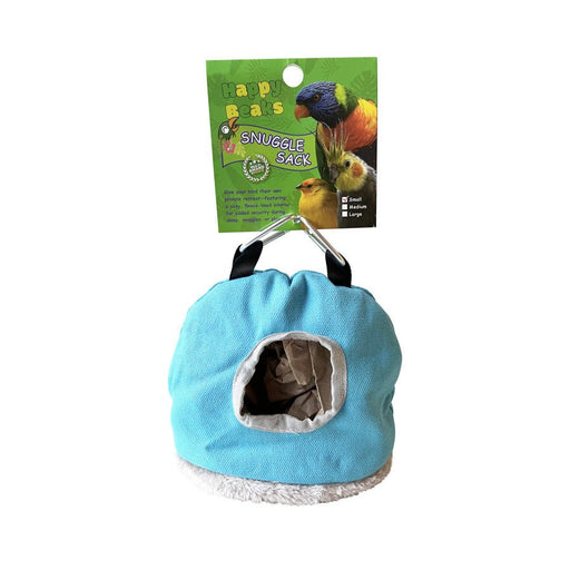 A & E Cages Happy Beaks Snuggle Sack Bird Hut Assorted 1ea/SM - Petsplace.store