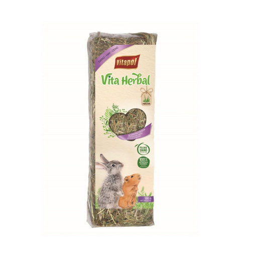 A & E Cages Vitapol Vita Herbal Polish Hay & Field Grass 1ea/500 g - Petsplace.store