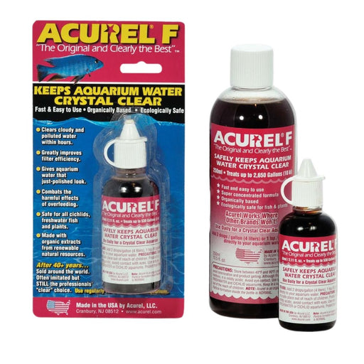 Acurel F Water Clarifier 1ea/0.84 fl oz. - Petsplace.store