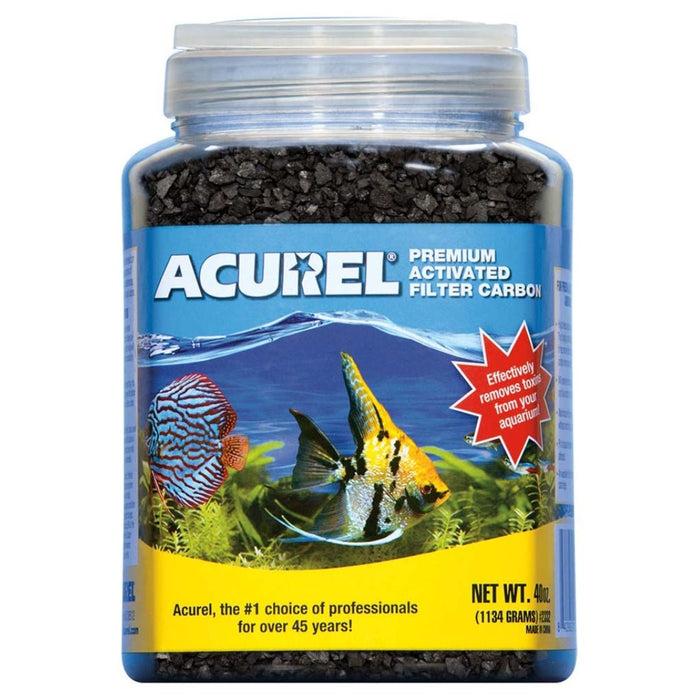 Acurel Premium Activated Carbon Filter Media 1ea/40oz. LG - Petsplace.store