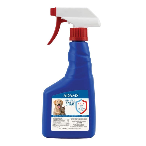 Adams Plus Flea & Tick Spray 1ea/16 fl oz. - Petsplace.store