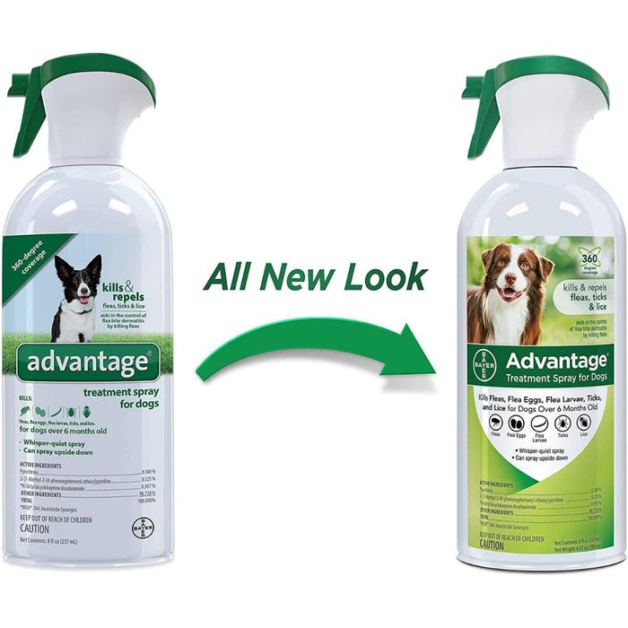 Advantage Dog Treatment Spray 8oz. - Petsplace.store