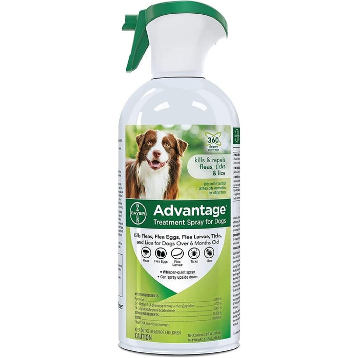 Advantage Dog Treatment Spray 8oz. - Petsplace.store