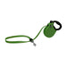 Alcott Adventure Retractable Belt Leash Green Medium 16 - Ft - Petsplace.store