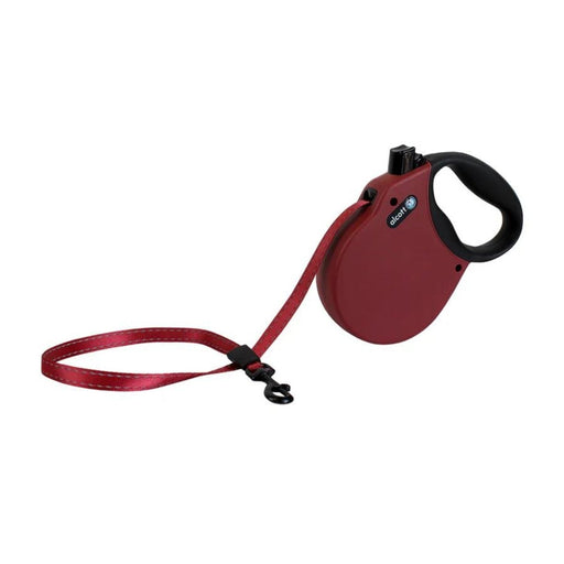 Alcott Adventure Retractable Belt Leash Red Small - 16Ft - Petsplace.store