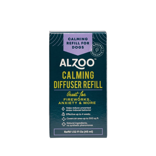 Alzoo Plant - Based Calming Diffuser Refill Dog 1.52oz. - Petsplace.store