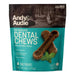 Andy & Audie Dental Chews For Dogs Mint Large 6oz. - Petsplace.store