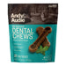 Andy & Audie Dental Chews For Dogs Mint Xsmall 6oz. - Petsplace.store