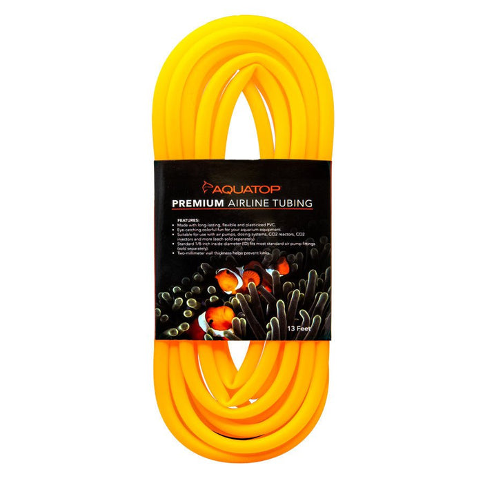 Aquatop Airline Tubing Neon Orange, 1ea/13 ft - Petsplace.store