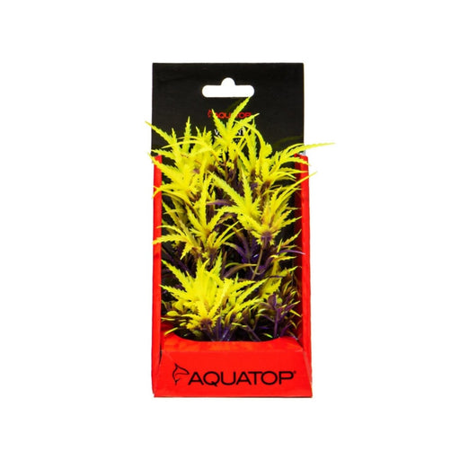 Aquatop Aquatop Vibrant Fluorescent Cannabis Plant Olive, 1ea/6 in - Petsplace.store