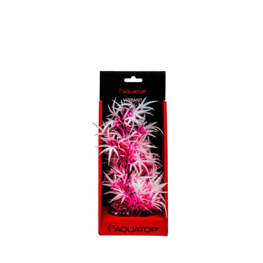 Aquatop Aquatop Vibrant Fluorescent Cannabis Plant Pink Frost, 1ea/10 in - Petsplace.store