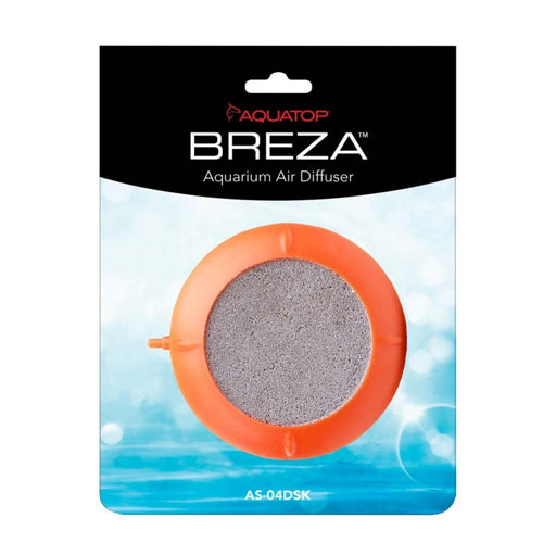 Aquatop Disk Air Stone Orange 1ea/4 in - Petsplace.store