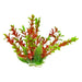 Aquatop Hygro Aquarium Plant with Weighted Base Green, Red 1ea/9 in - Petsplace.store