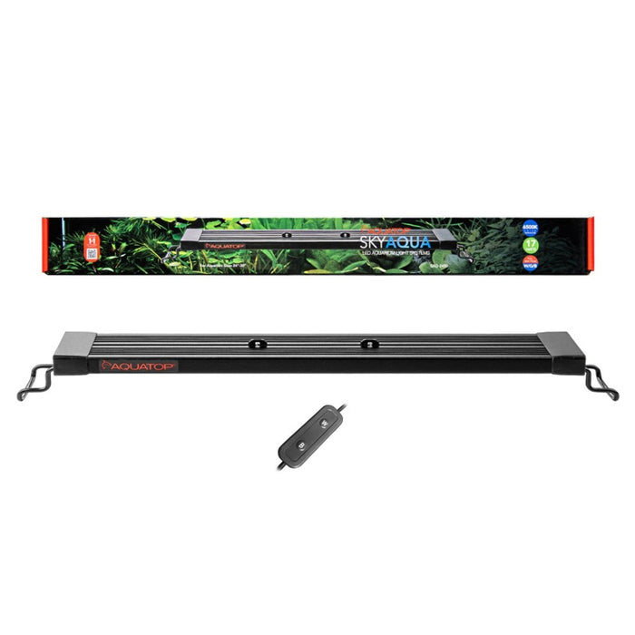 Aquatop SkyAqua LED Aquarium Light Fixture 6500K 1ea/21 W, 24 - 30 in - Petsplace.store