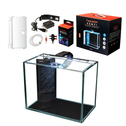 Aquatop Venti Desktop Aquarium Kit 1ea/2 gal - Petsplace.store