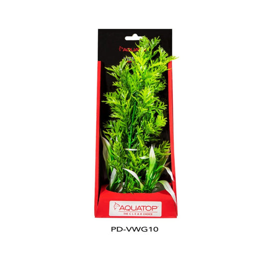 Aquatop Vibrant Wild Plant Green 1ea/10 in - Petsplace.store