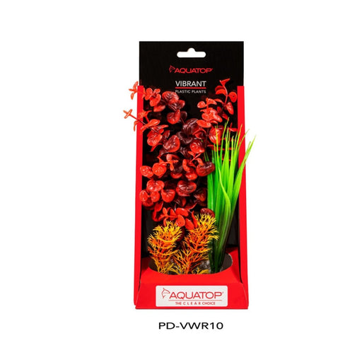 Aquatop Vibrant Wild Plant Red 1ea/10 in - Petsplace.store