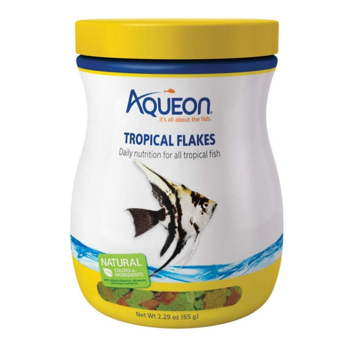 Aqueon Tropical Flakes 1ea/2.29 oz - Petsplace.store