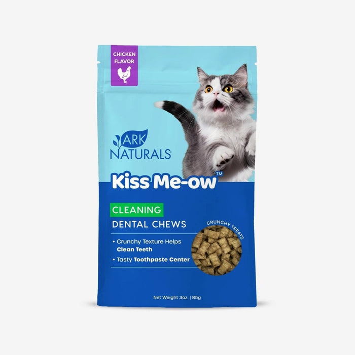 Ark Naturals Cat Dental Chews Kiss Me - Ow Cleaning Chicken 3oz. - Petsplace.store