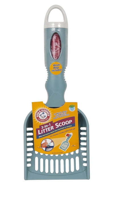 Arm & Hammer Deluxe 2 - In - 1 Cat Litter Scoop Assorted 1ea/One Size - Petsplace.store