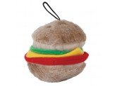 Aspen Hamburger with Squeakers Small Dog & Puppy Toy Multi - Color 1ea/MD - Petsplace.store