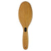 Bamboo Groom Oval Boar Bristle Brush Large - Petsplace.store