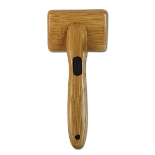 Bamboo Groom Slicker Brush Small - Petsplace.store