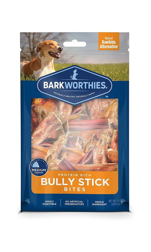 Barkworthies Bully Bites Dog Treats; 16oz. Bag - Petsplace.store