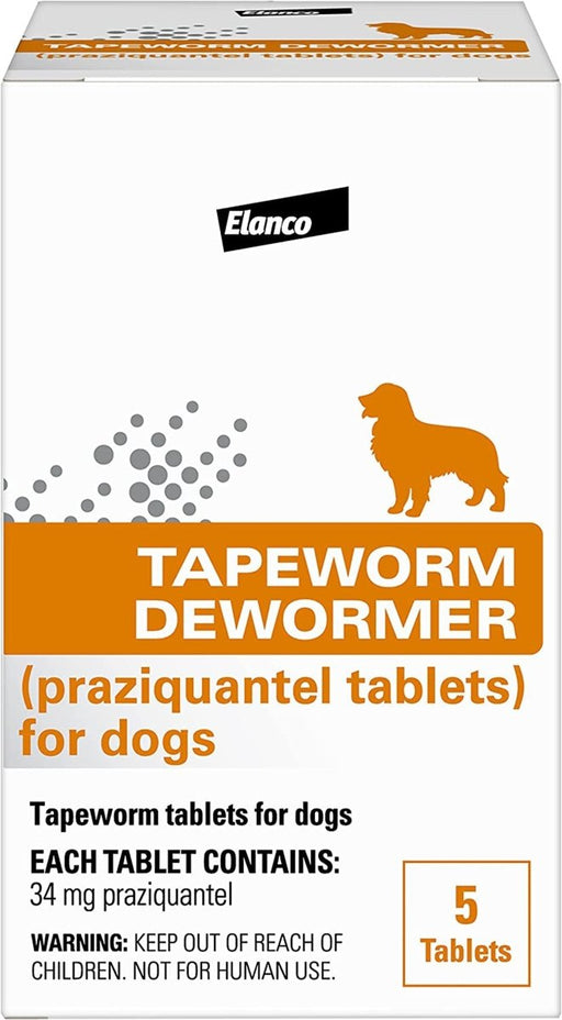 Bayer Tapeworm Dewormer 5Ct. Dog - Petsplace.store