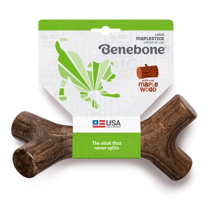 Benebone Maplestick Durable Dog Chew Toy 1ea/LG - Petsplace.store