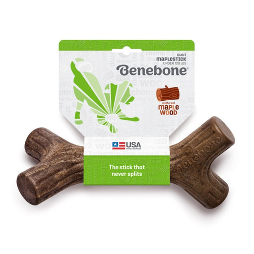 Benebone Maplestick Durable Dog Chew Toy 1ea/XL - Petsplace.store