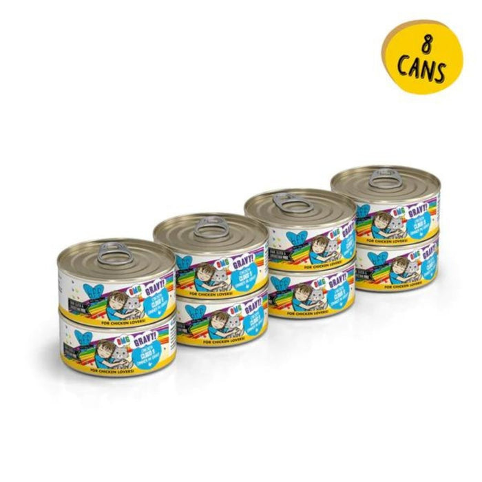 BFF Cat Omg Chicken Cloud 9 Dinner in Gravy 5.5oz. (Case of 8) - Petsplace.store