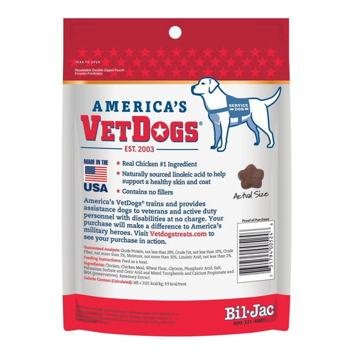 Bil - Jac America's Vet Dogs Soft & Moist Dog Treats Chicken 10oz. (Case of 6) - Petsplace.store