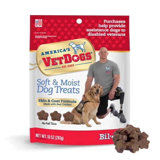 Bil - Jac America's Vet Dogs Soft & Moist Dog Treats Chicken 10oz. (Case of 6) - Petsplace.store