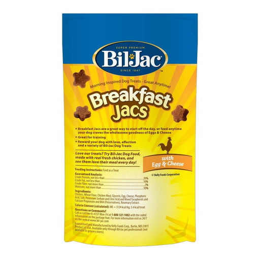 Bil - Jac Breakfast Jacs Dog Treats Chicken/Cheese 4oz. (Case of 10) - Petsplace.store