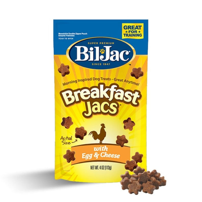 Bil - Jac Breakfast Jacs Dog Treats Chicken/Cheese 4oz. (Case of 10) - Petsplace.store