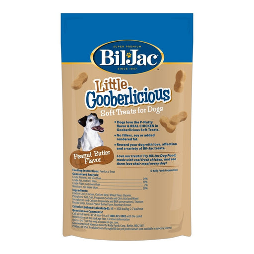 Bil - Jac Little Gooberlicious Soft Dog Treats Peanut Butter 4oz. (Case of 10) - Petsplace.store