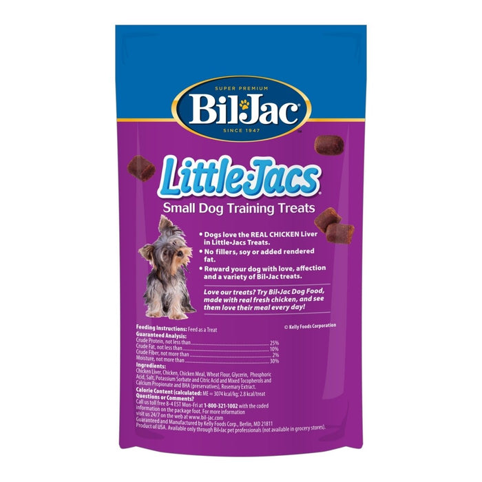 Bil - Jac Little Jacs Soft Training Dog Treats Chicken Liver 10oz. (Case of 8) - Petsplace.store