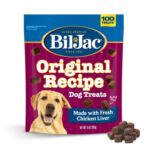 Bil - Jac Original Recipe Dog Treats Chicken Liver 10oz. (Case of 8) - Petsplace.store