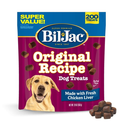 Bil - Jac Original Recipe Dog Treats Chicken Liver 20oz. (Case of 6) - Petsplace.store