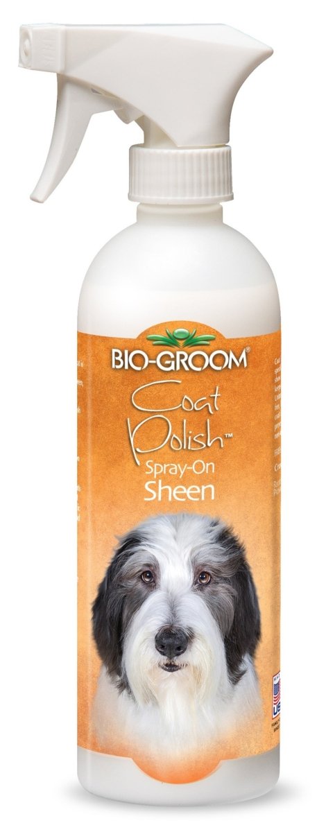 Bio Groom Coat Polish Spray - On Sheen 1ea/16 oz - Petsplace.store