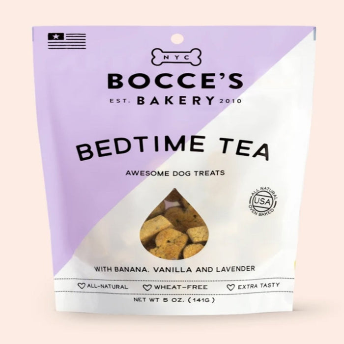 Bocce's Bakery Dog Biscuits Bedtime Tea 5oz. - Petsplace.store