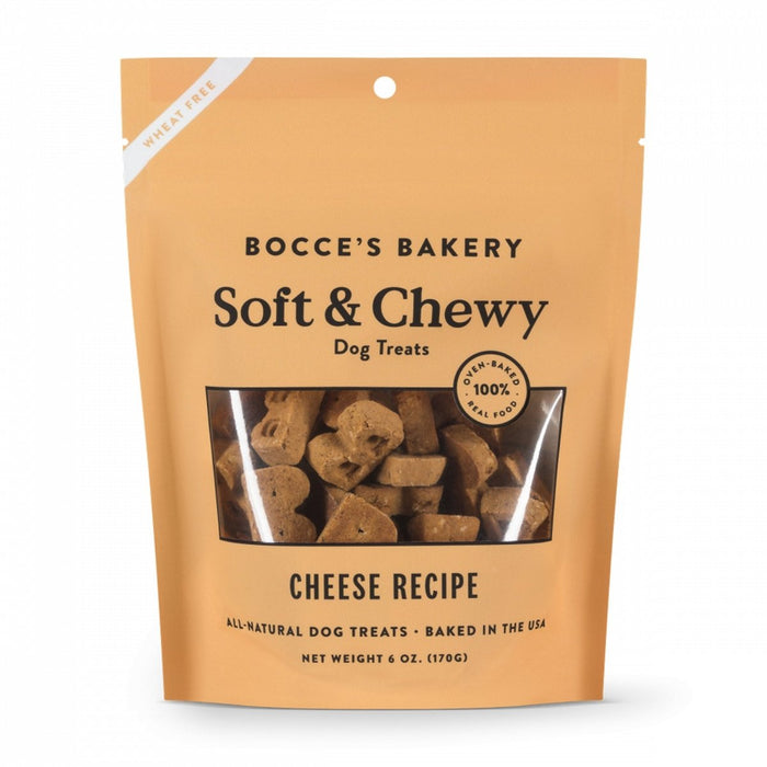 Bocces Bakery Dog Soft And Chewy Cheese 6oz. - Petsplace.store