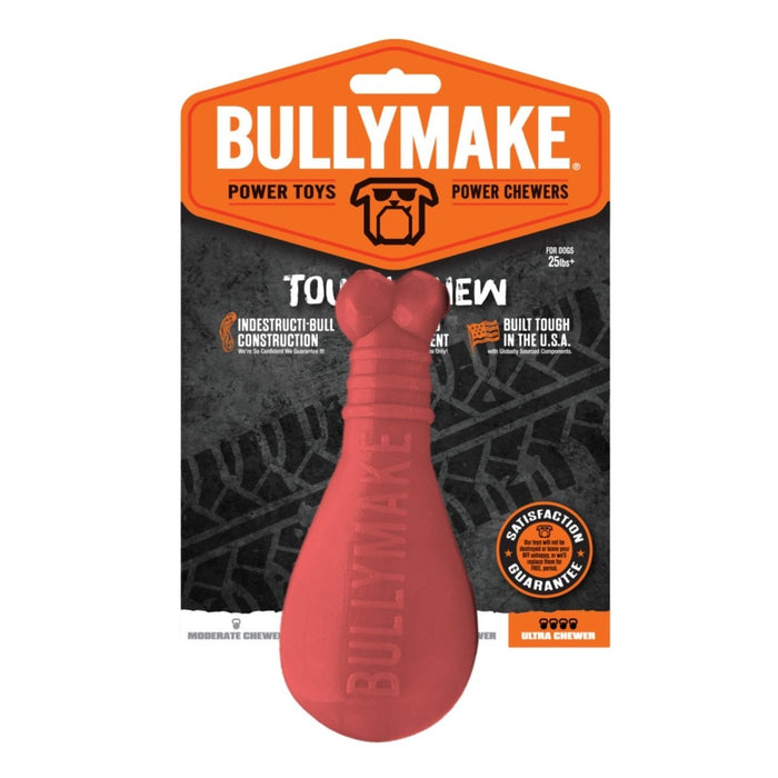 BullyMake Toss n' Treat Flavored Dog Chew Toy Turkey Leg, Turkey, 1ea/One Size - Petsplace.store